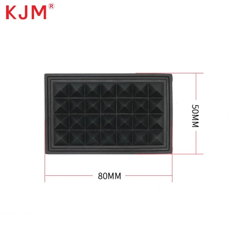 Feet Fittings Plastic Luggage Foot Protector Pads 5
